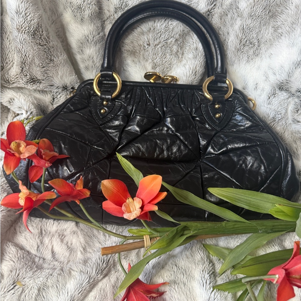 Marc Jacobs Black Quilted Shoulder Bag